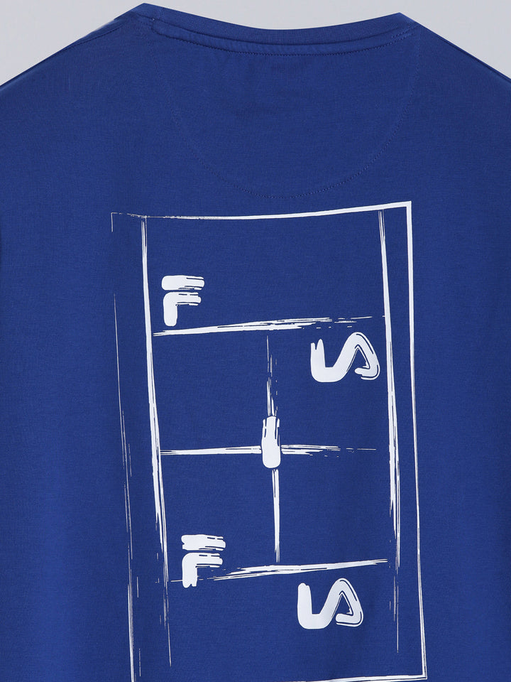 Fila Men Monaco Blue T-Shirt Slim Fit