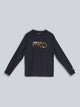 Fila Men Black Sweatshirt Comfort Fit