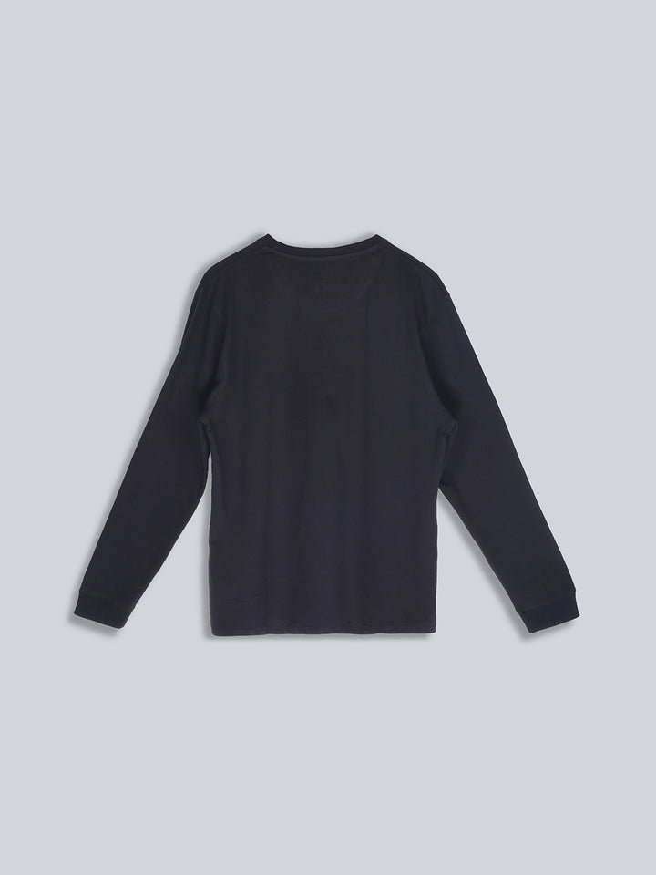 Fila Men Black Sweatshirt Comfort Fit