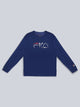Fila Men Navy Blue Sweatshirt Comfort Fit