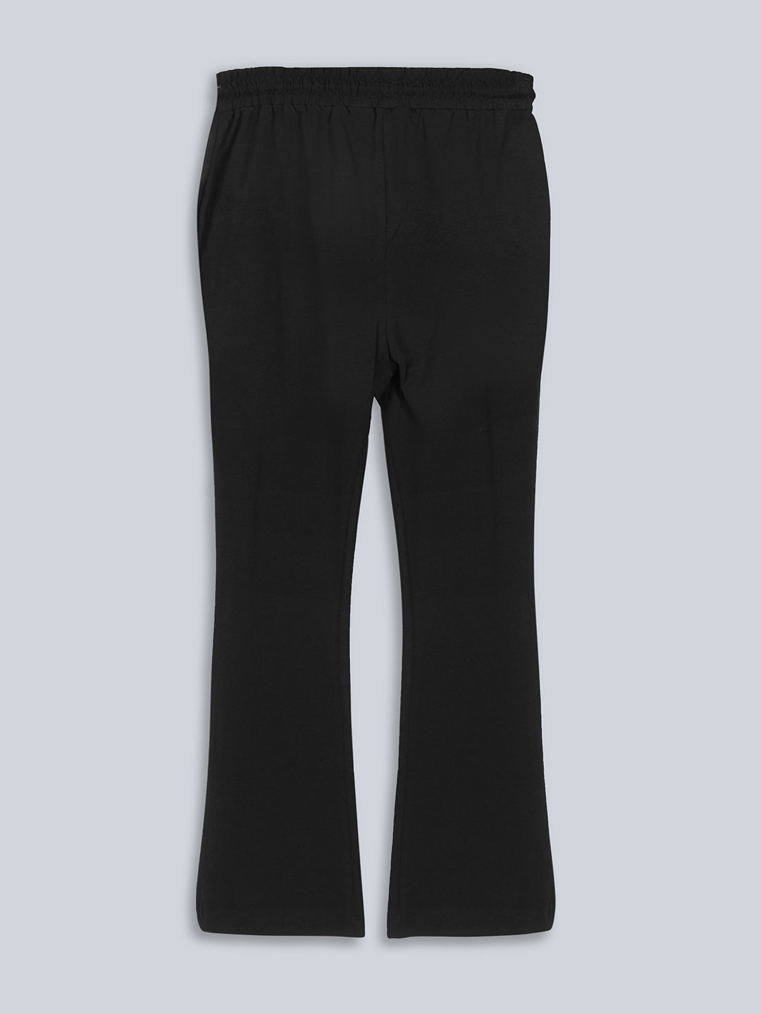 Fila Women Black Pant Straight Fit
