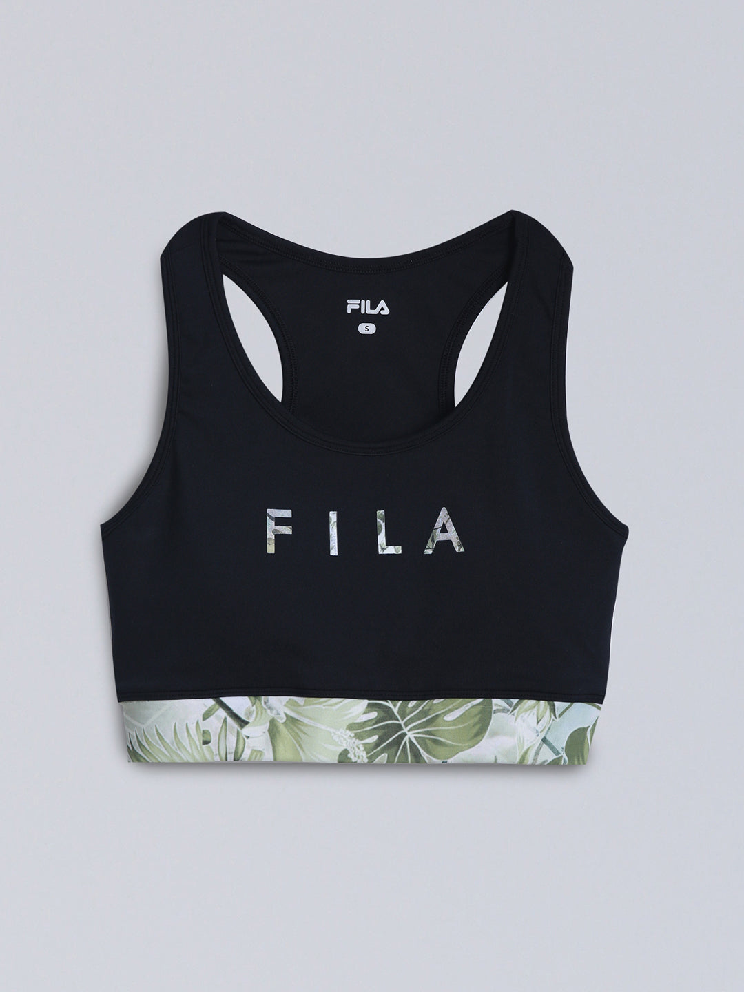 Fila Women Black Sports Bra Regular Fit