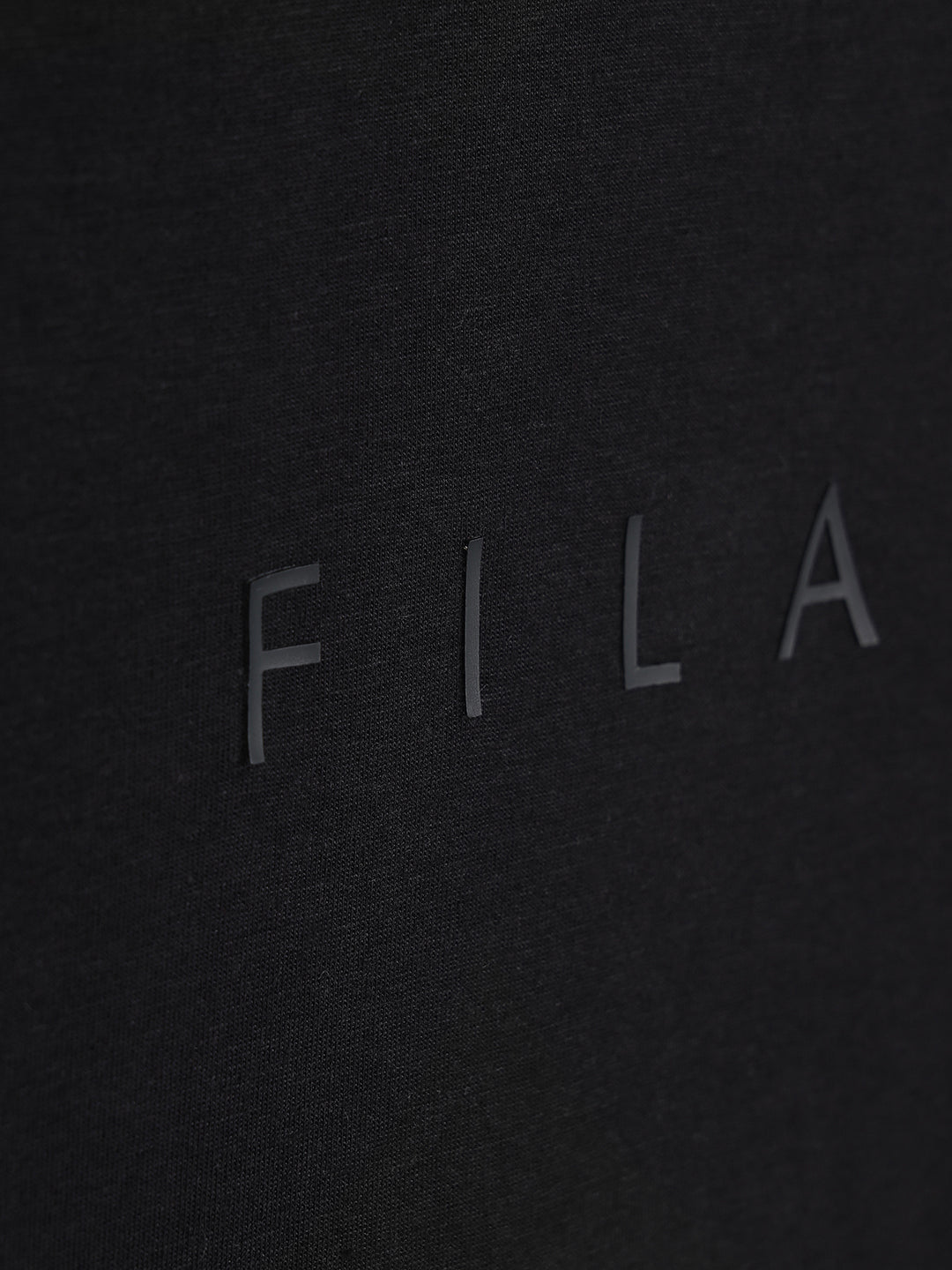 Fila Women Black Top & T-Shirt Loose Fit