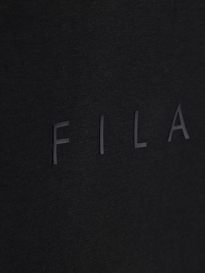 Fila Women Black Top & T-Shirt Loose Fit