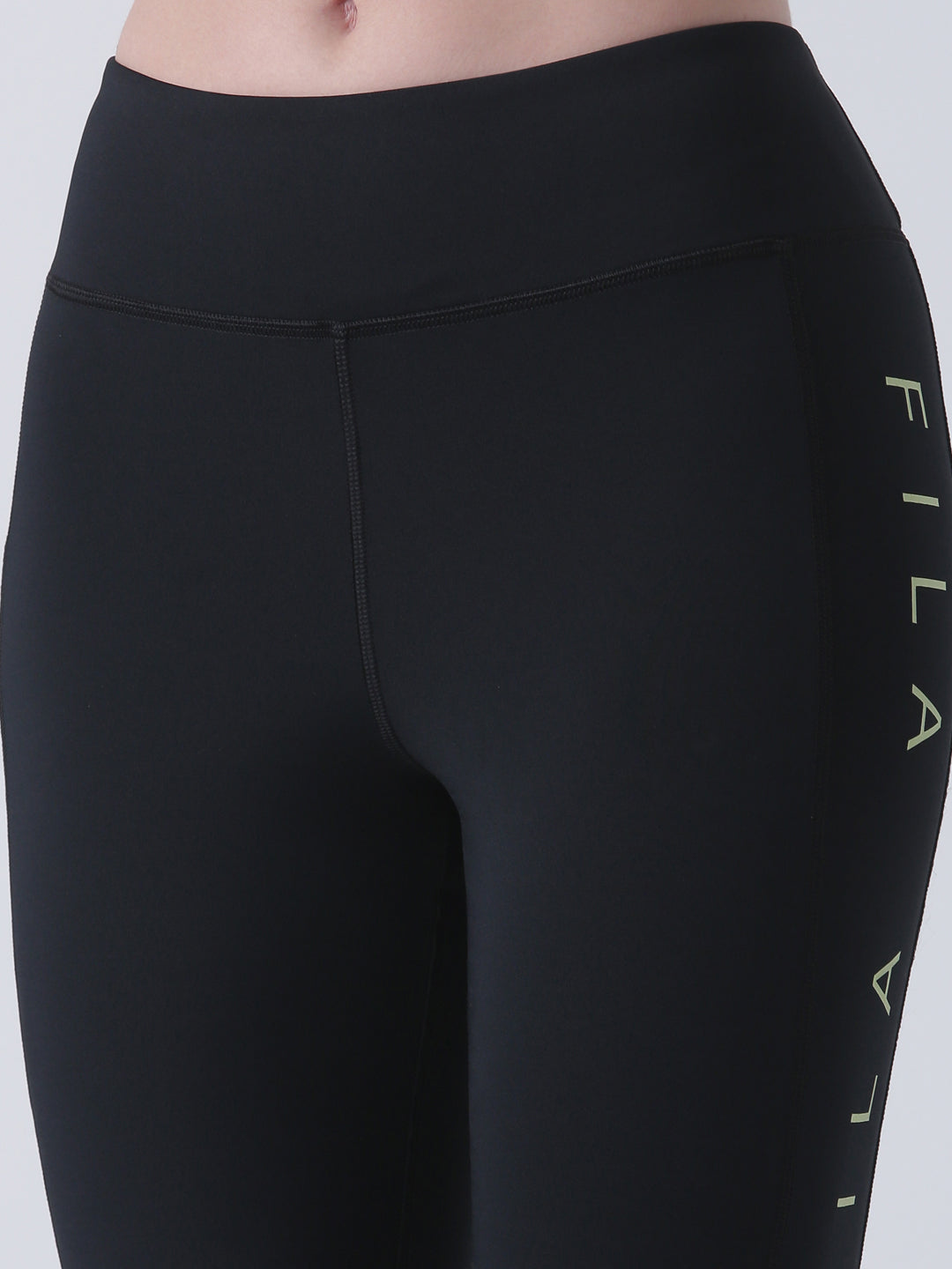 Fila Women Black Leggings Fitted