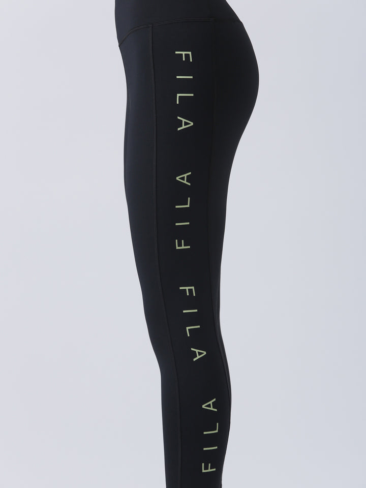 Fila Women Black Leggings Fitted
