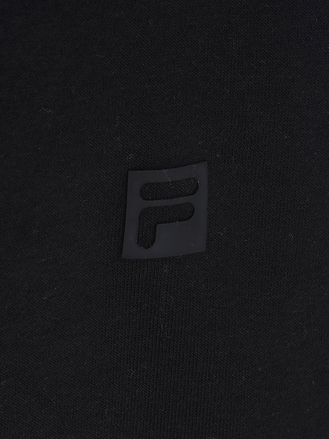 Fila Women Black Jacket Boxy Loose Fit