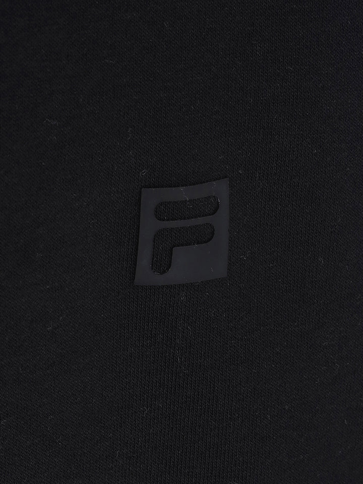 Fila Women Black Jacket Boxy Loose Fit