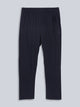 Men Navy Pant Smart Fit