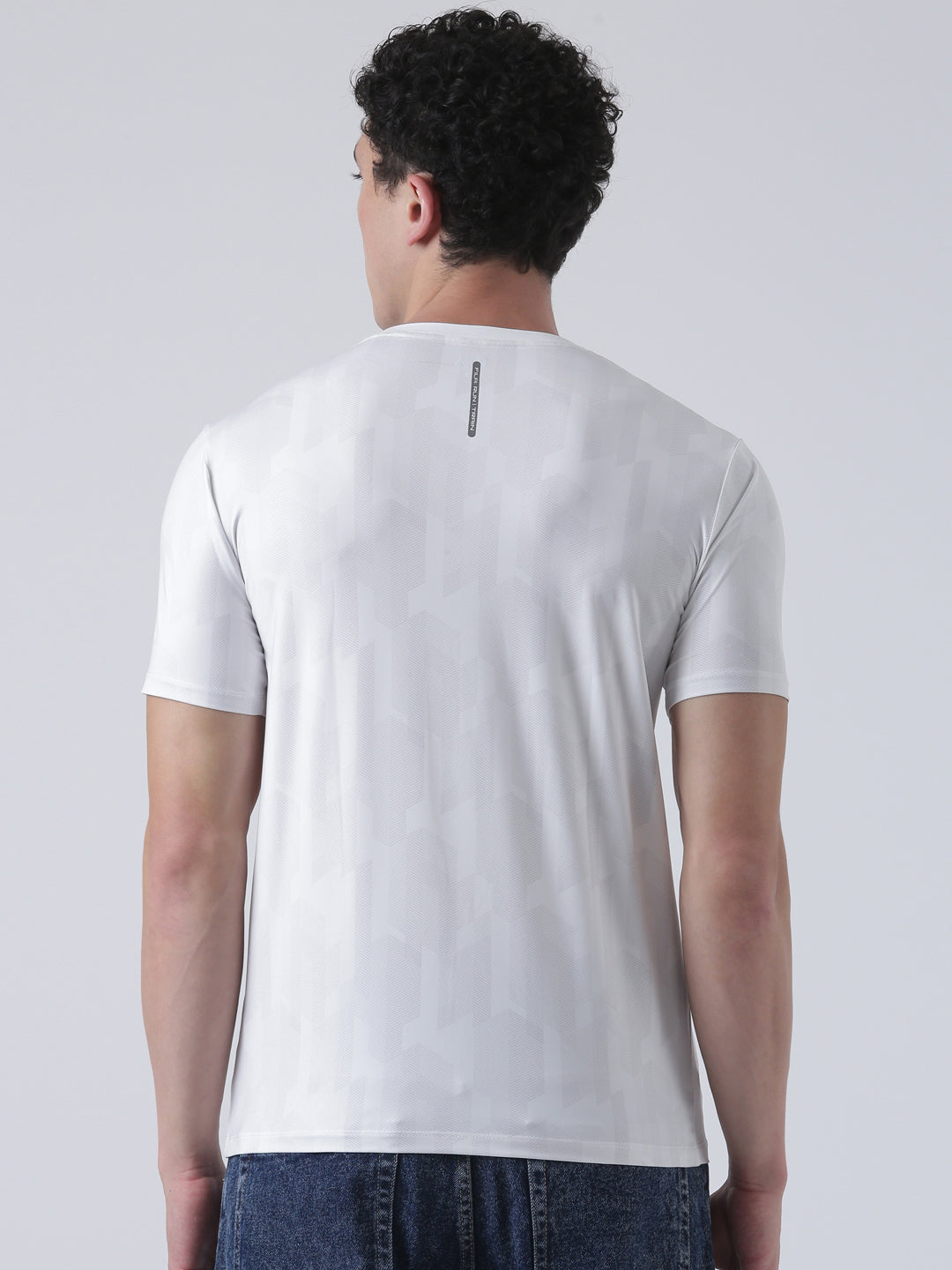 Fila Men White T-Shirt Regular Fit
