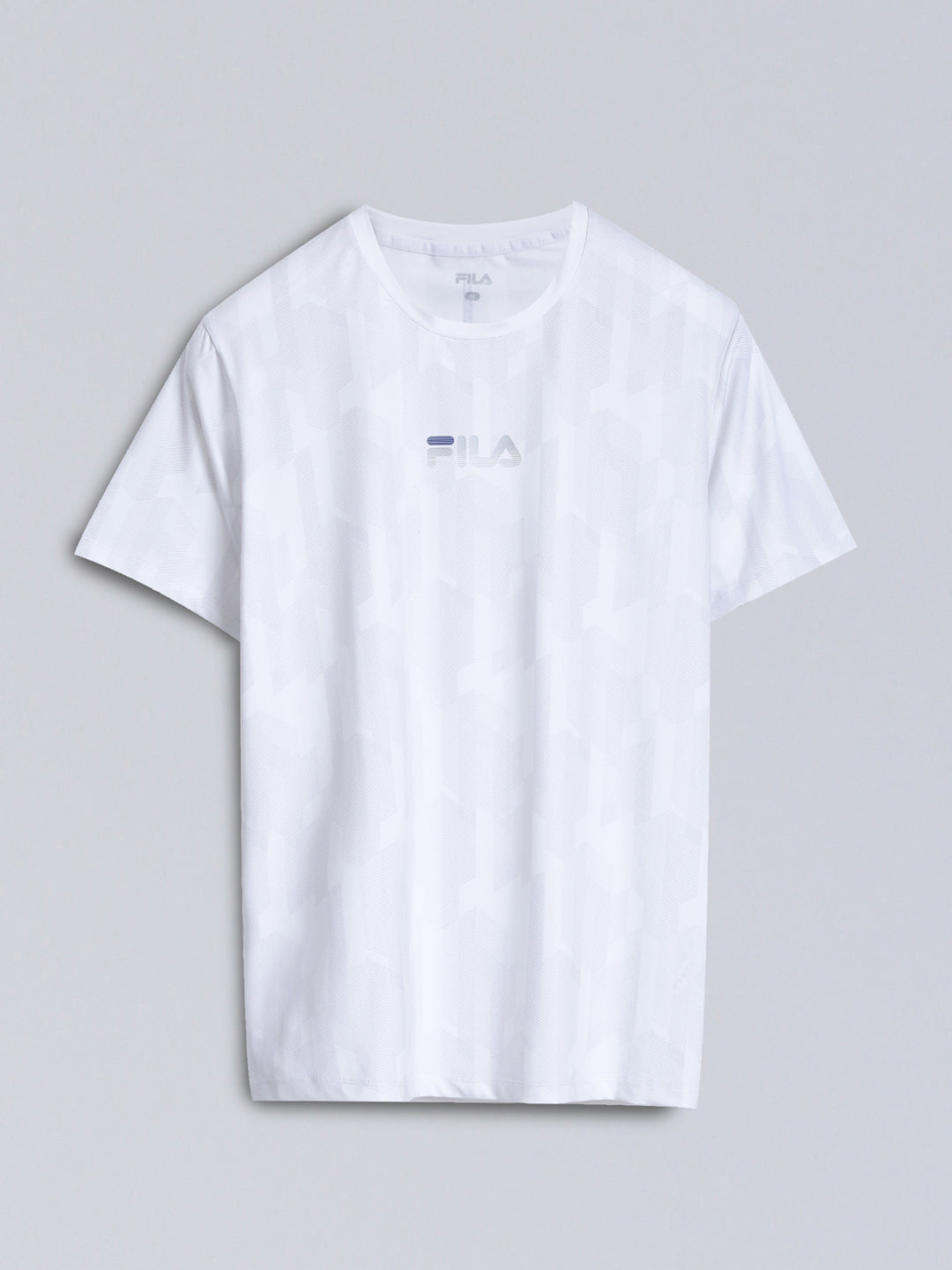 Fila Men White T-Shirt Regular Fit