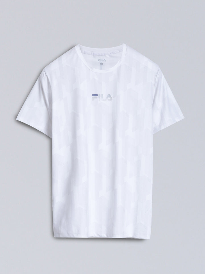 Fila Men White T-Shirt Regular Fit