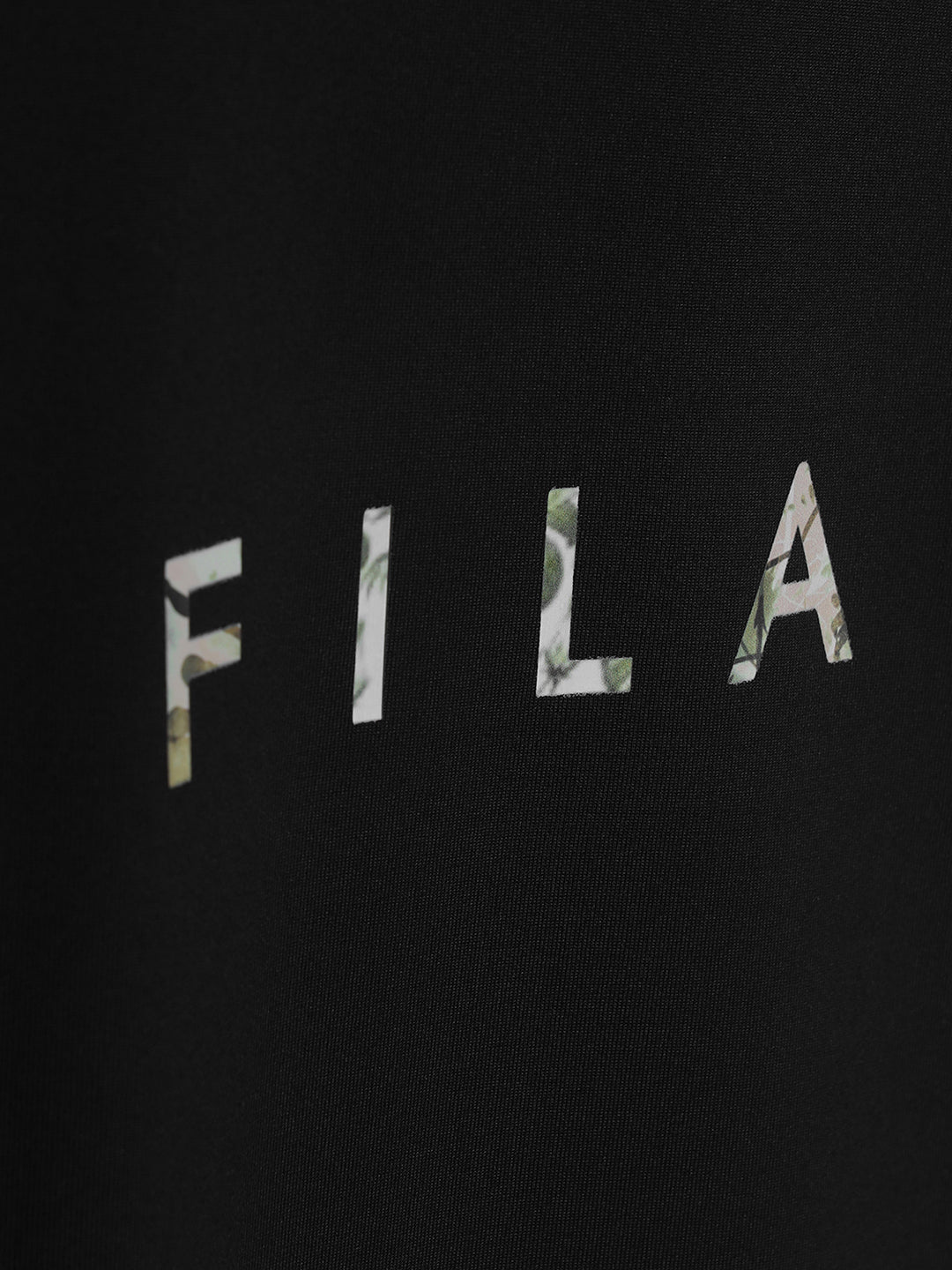 Fila Women Black Top & T-Shirt Comfort Fit