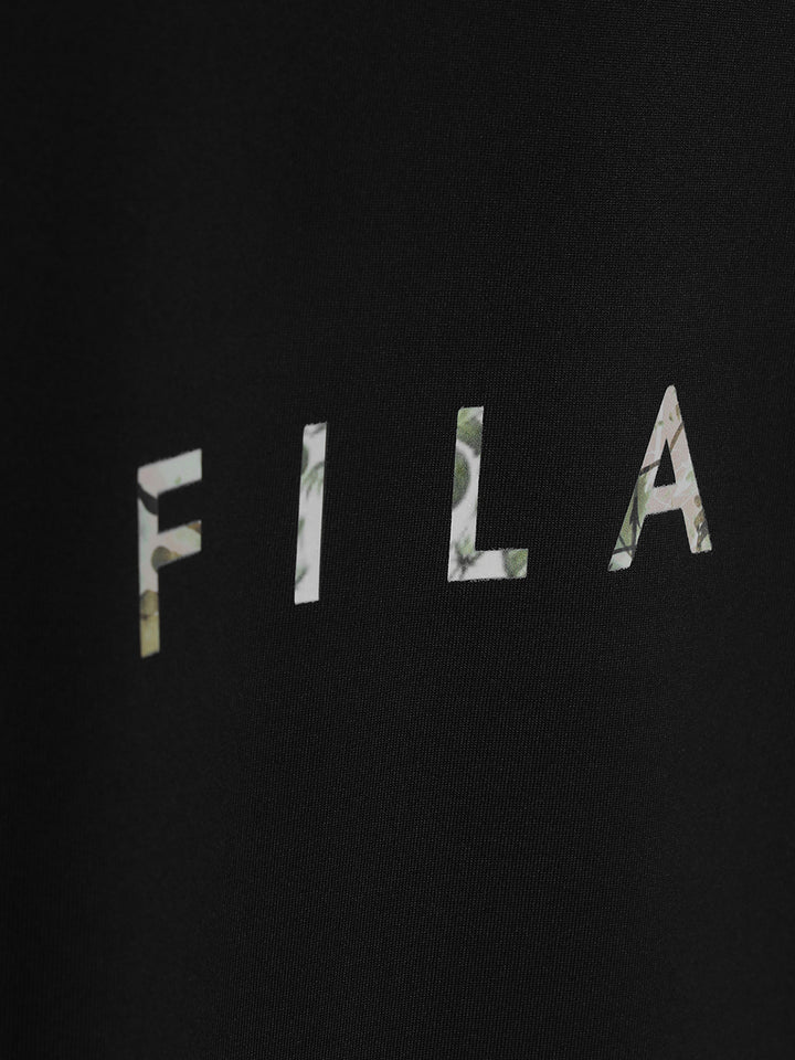Fila Women Black Top & T-Shirt Comfort Fit