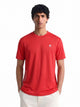 Fila Men Red Picco Tee Knitted Tee Shirt