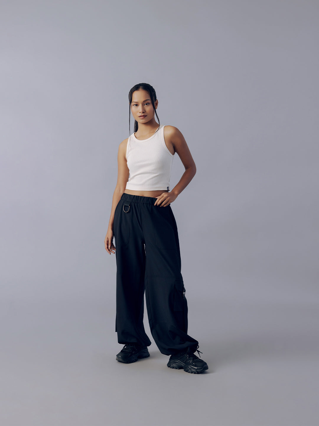 Fila Women Off White Tracey Sleeveless Tank Top