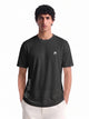 Fila Men Black Picco Tee Knitted Tee Shirt