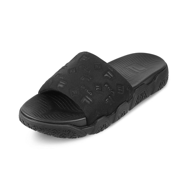 Fila Unisex Candor Black Sliders