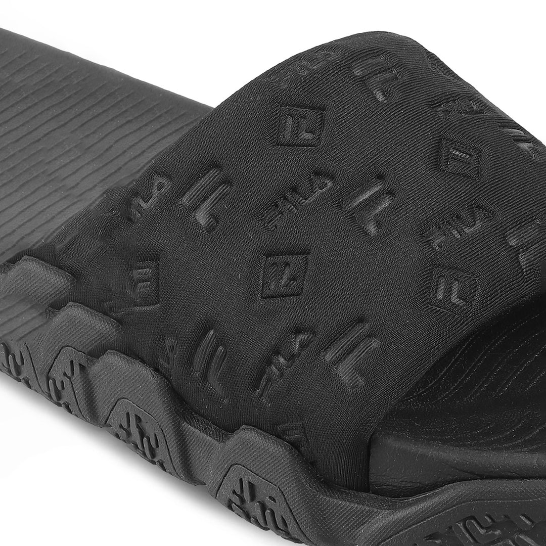 Fila Unisex Candor Black Sliders