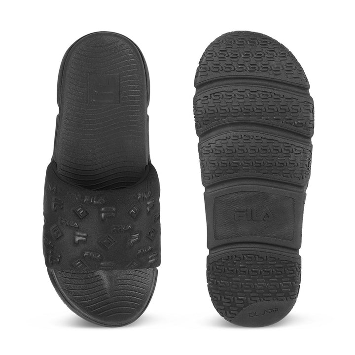 Fila Unisex Candor Black Sliders