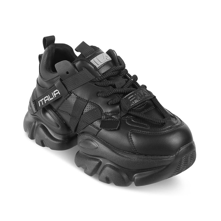 Fila Womens Envi Halli Black Sneakers