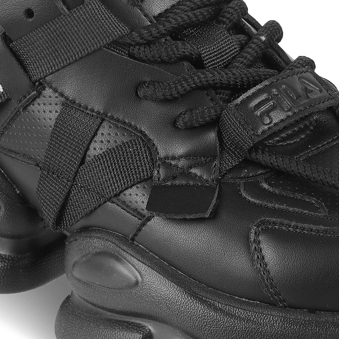 Fila Womens Envi Halli Black Sneakers