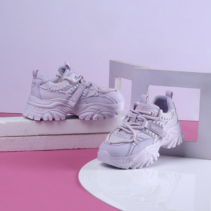 Fila Womens Envi Victori Lavender Sneakers