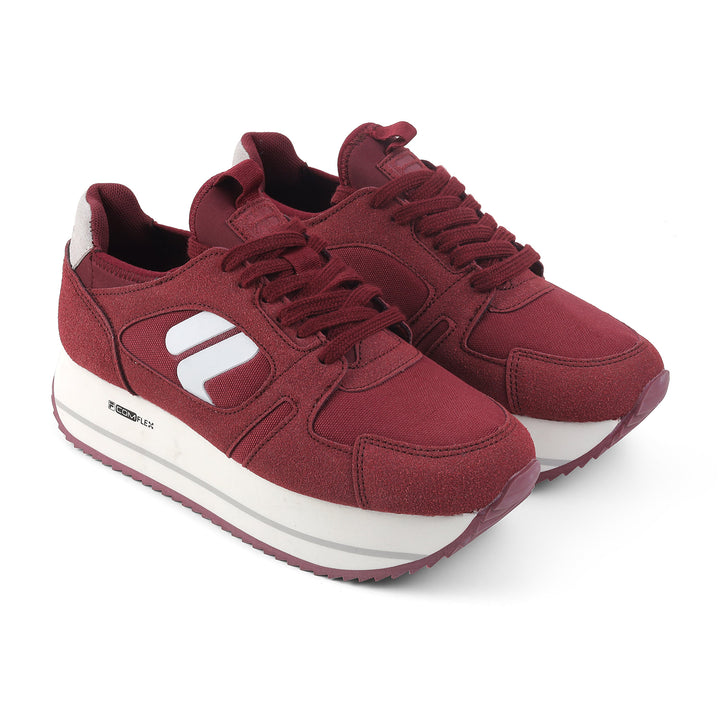 Fila Women Maroon Retro-Jo Frannie Shoes
