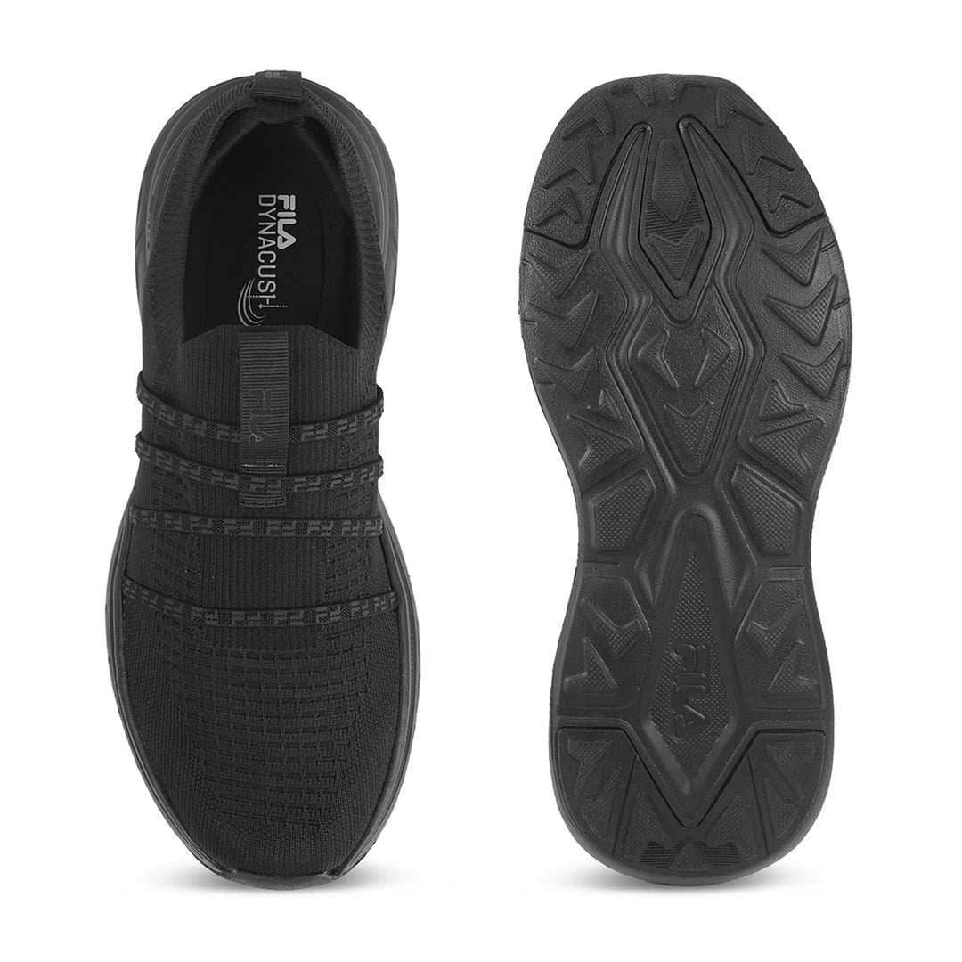 Fila Men Black Ease Quad Shoes