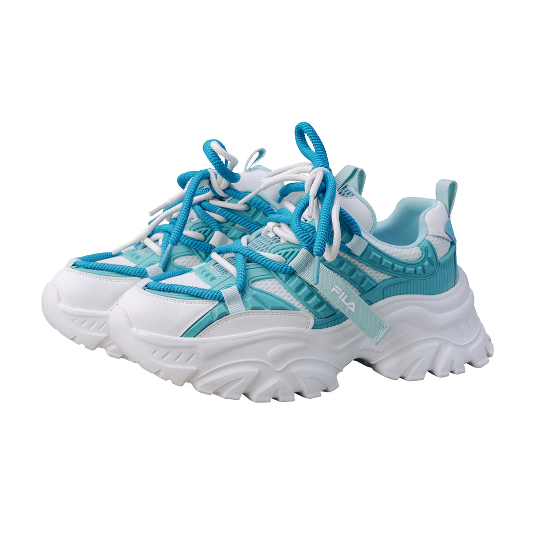 Fila Womens Envi Victori Teal Sneakers