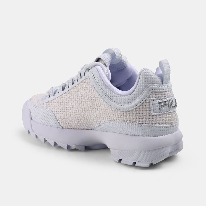 Fila Women White Disruptor 2 Woven Shoes