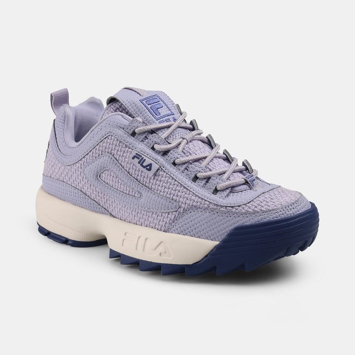 Fila Women Light Purple Disruptor 2 Woven Shoes
