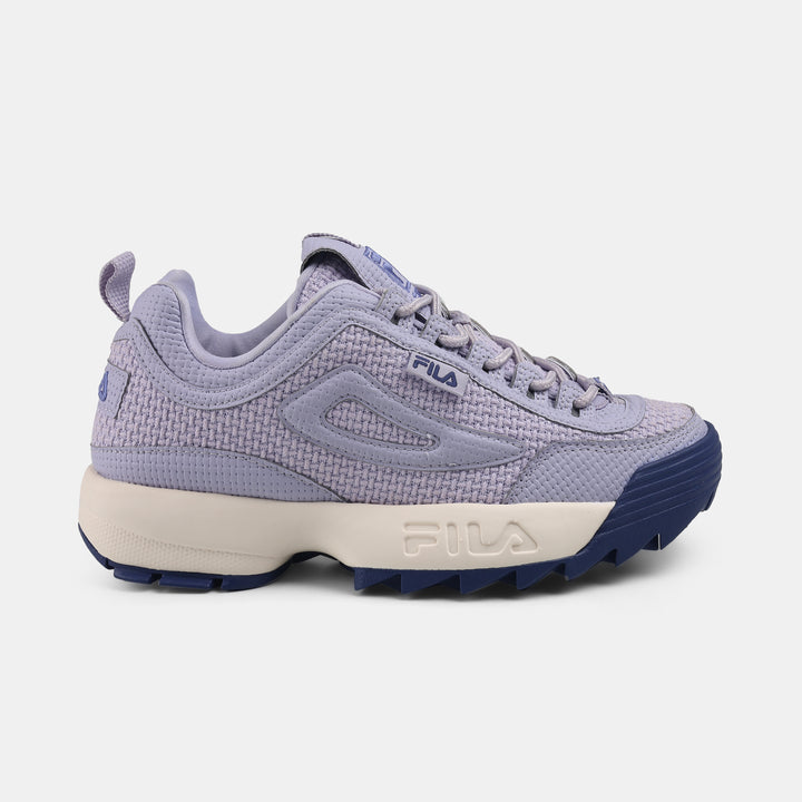 Fila Women Light Purple Disruptor 2 Woven Shoes