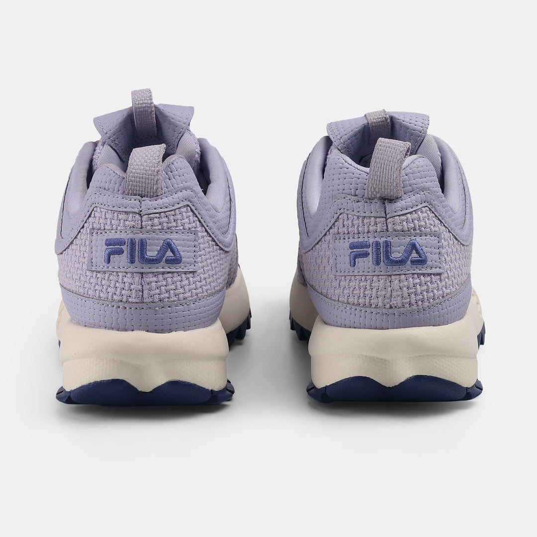 Fila Women Light Purple Disruptor 2 Woven Shoes