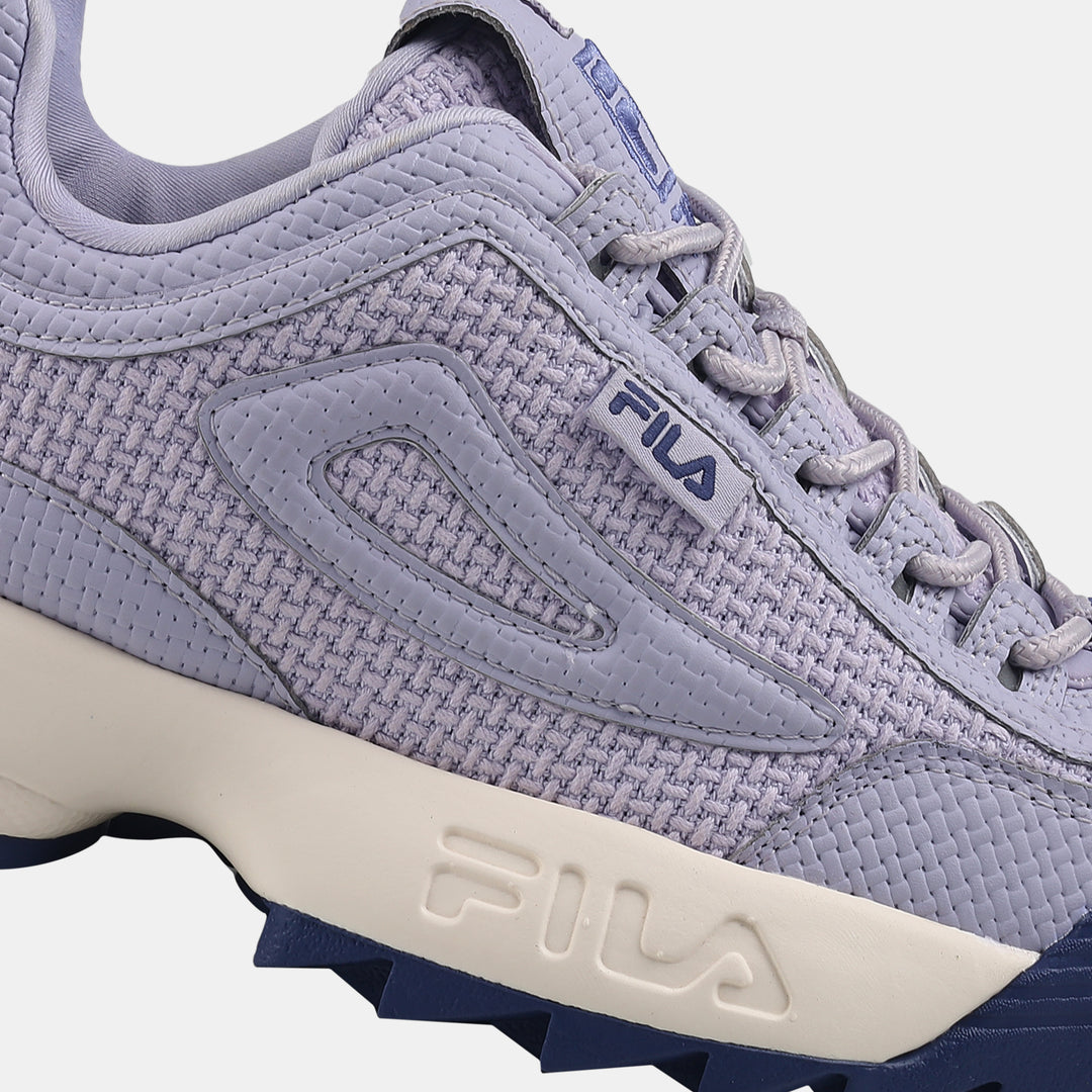 Fila Women Light Purple Disruptor 2 Woven Shoes