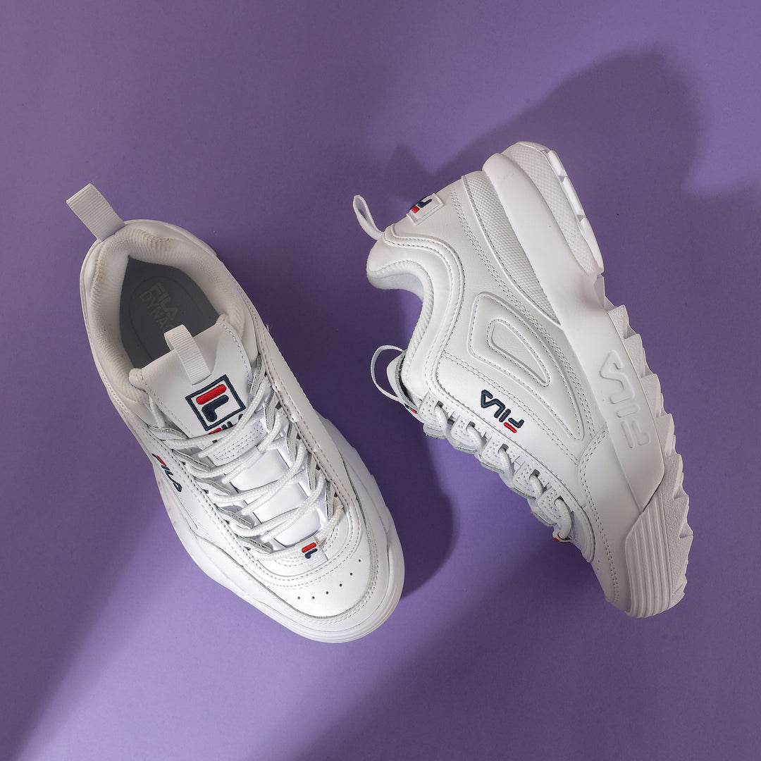 Fila Women Offwhite Disruptor 2 Premium Shoes