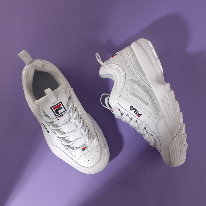 Fila Women Offwhite Disruptor 2 Premium Shoes
