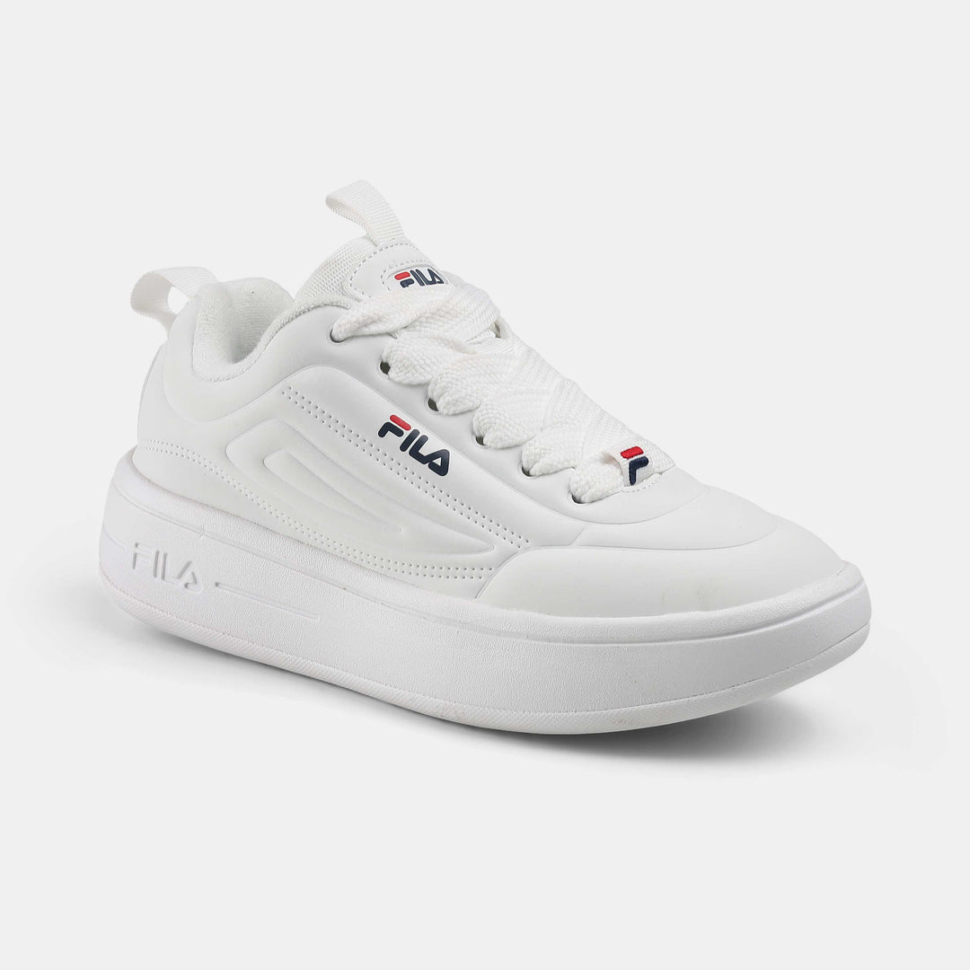 Fila Women White Superbubble Shoes