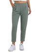 Fila Women Darkgreen Addie Knitted Pants