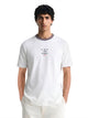 Fila Men White Enzo Knitted Tee Shirt