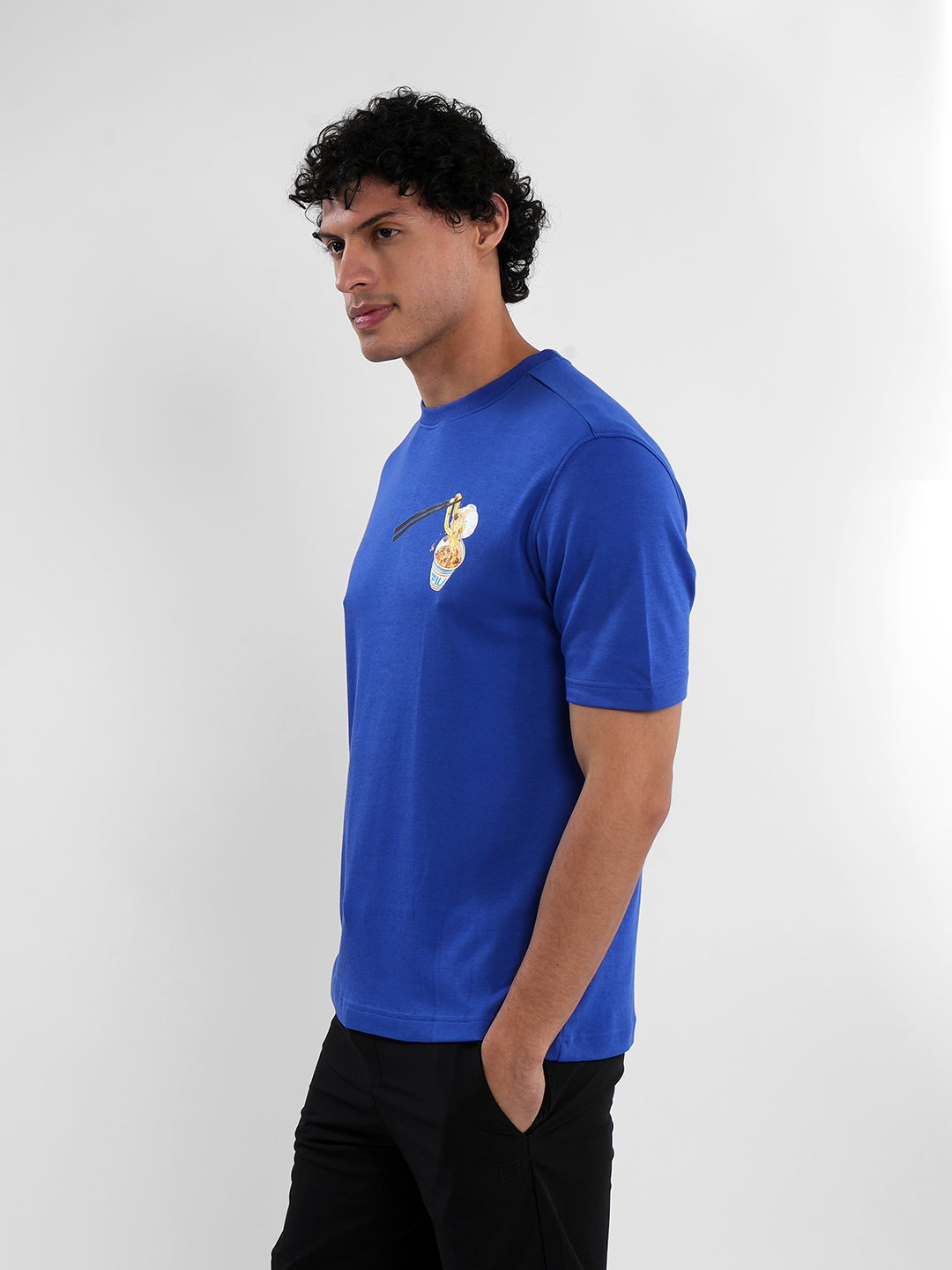 Fila Mens Dazzling Blue Chops T-Shirts