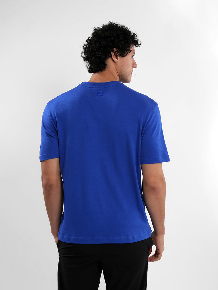 Fila Mens Dazzling Blue Chops T-Shirts