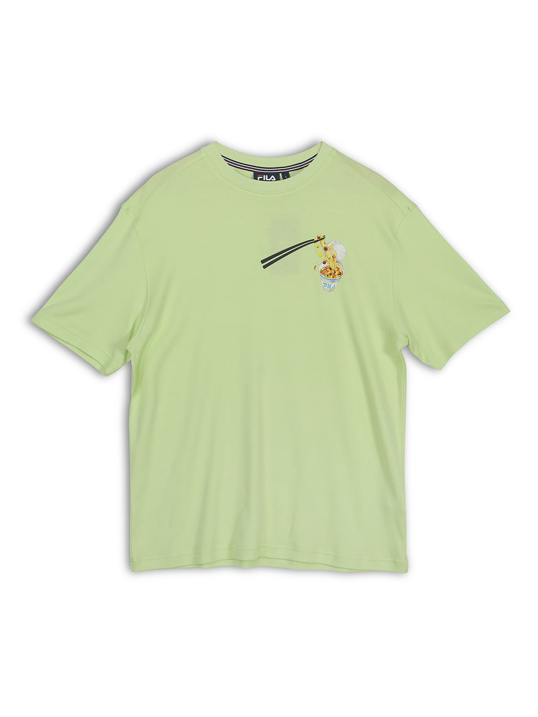 Fila Mens Shadow Lime Chops T-Shirts