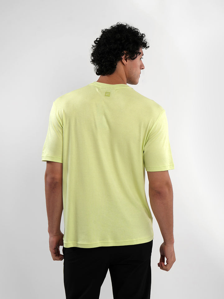 Fila Mens Shadow Lime Chops T-Shirts