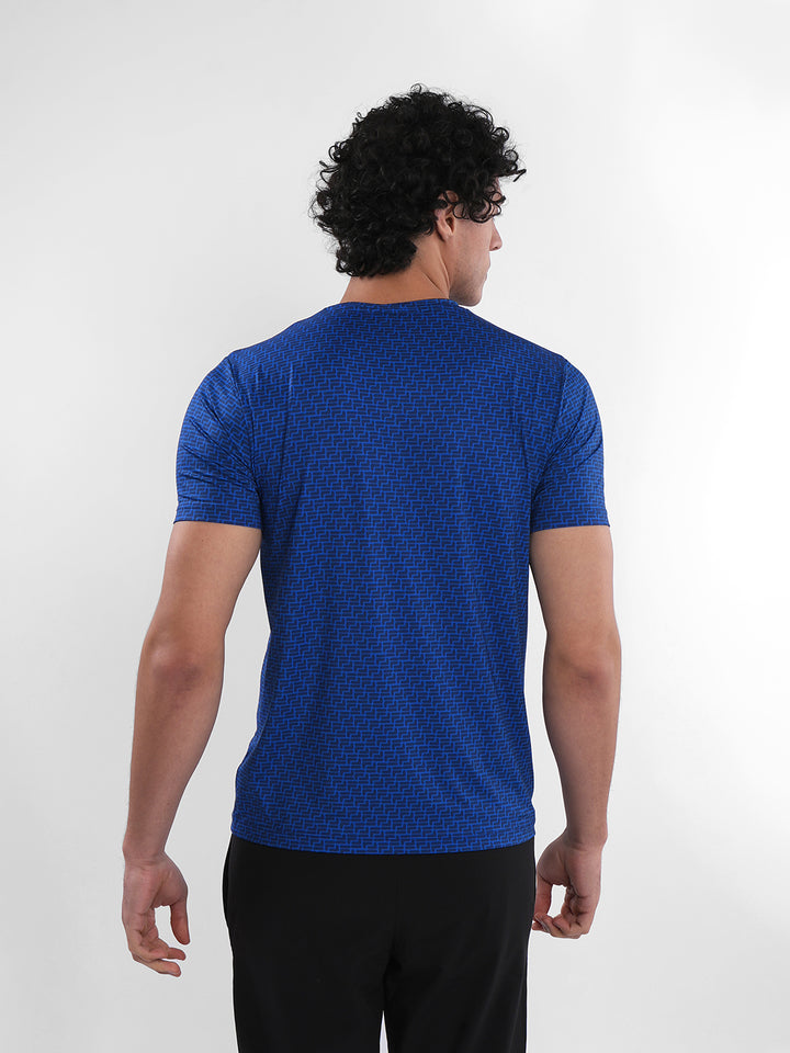 Fila Mens Lapis Blue Powell T-Shirt