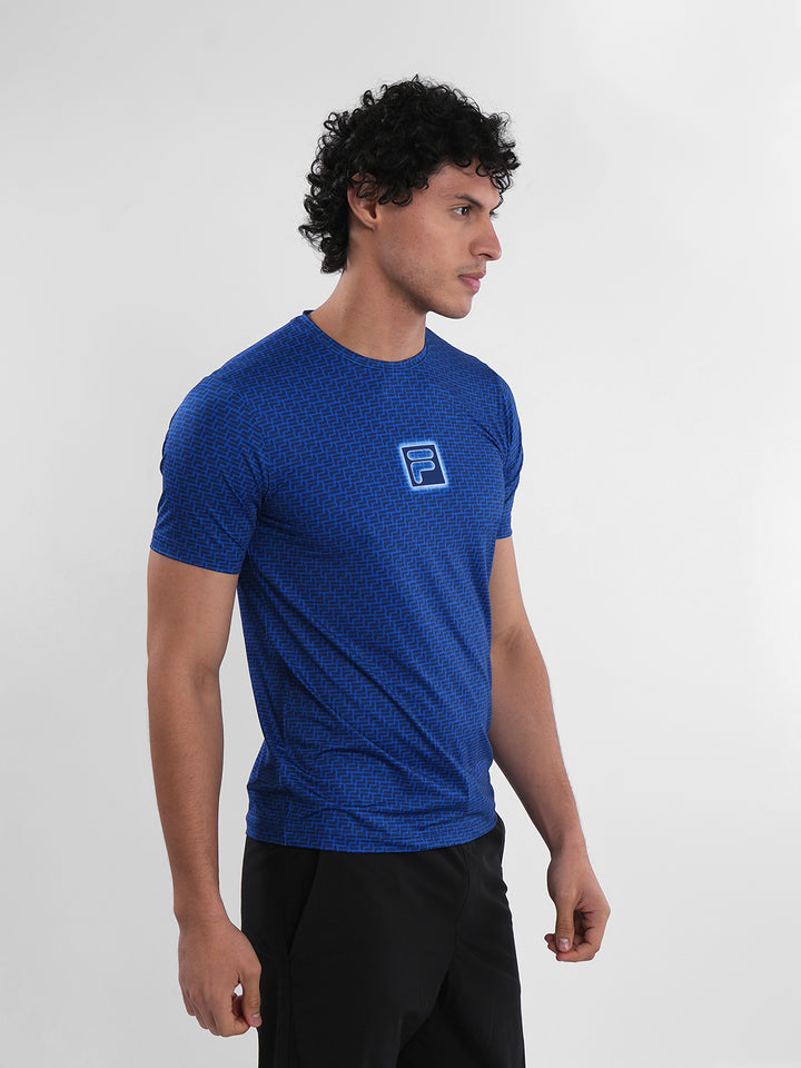 Fila Mens Lapis Blue Powell T-Shirt