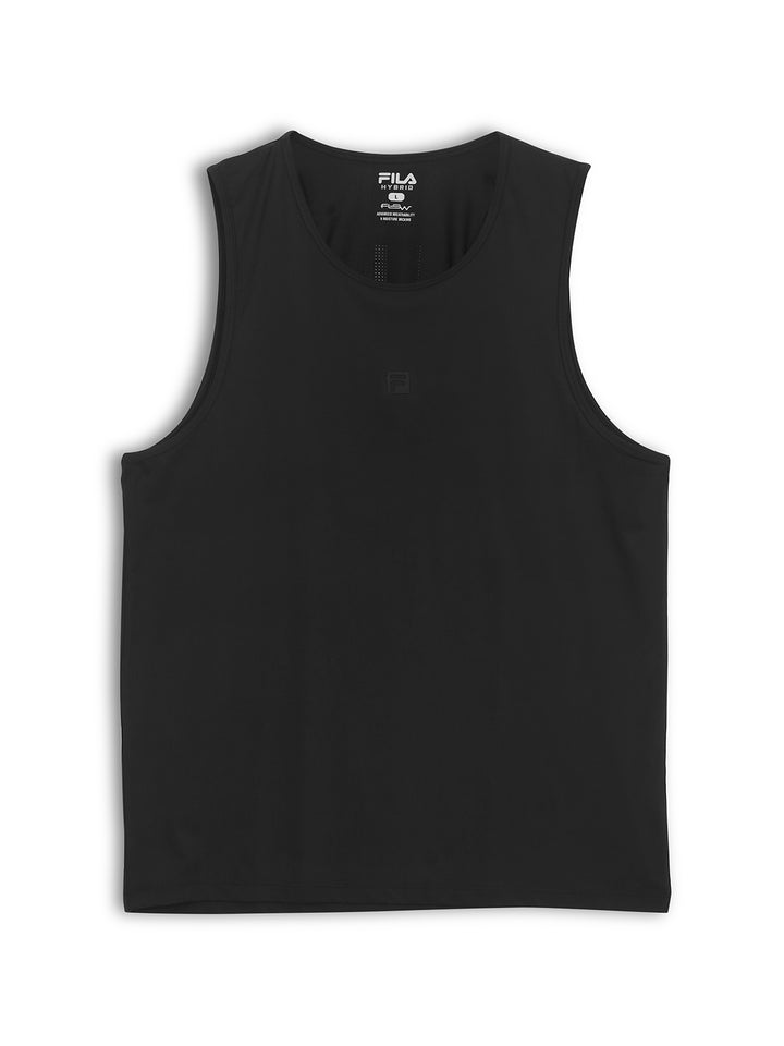 Fila Mens Black Bolt Sleeve Less