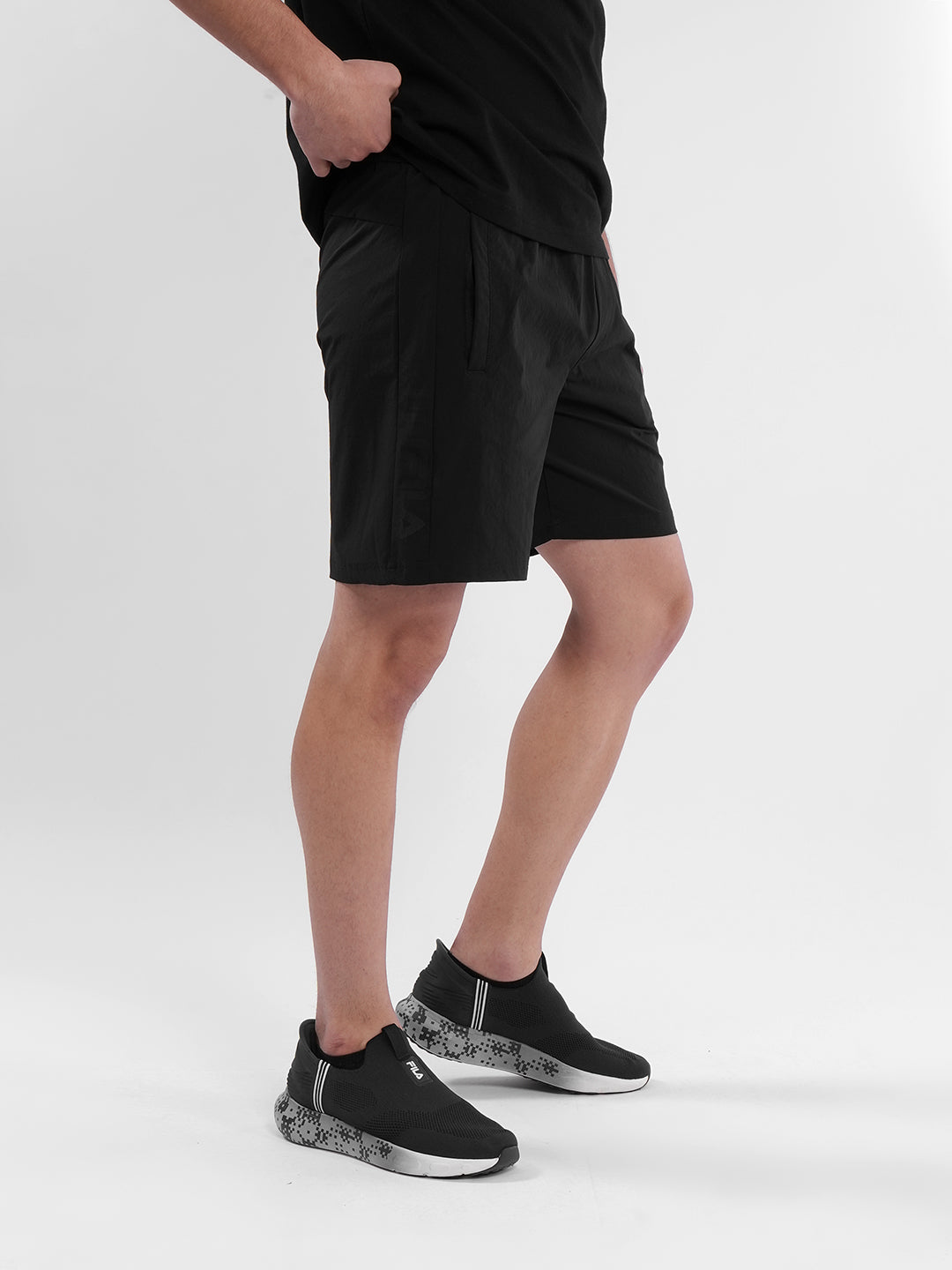 Fila Mens Black Cannor Shorts