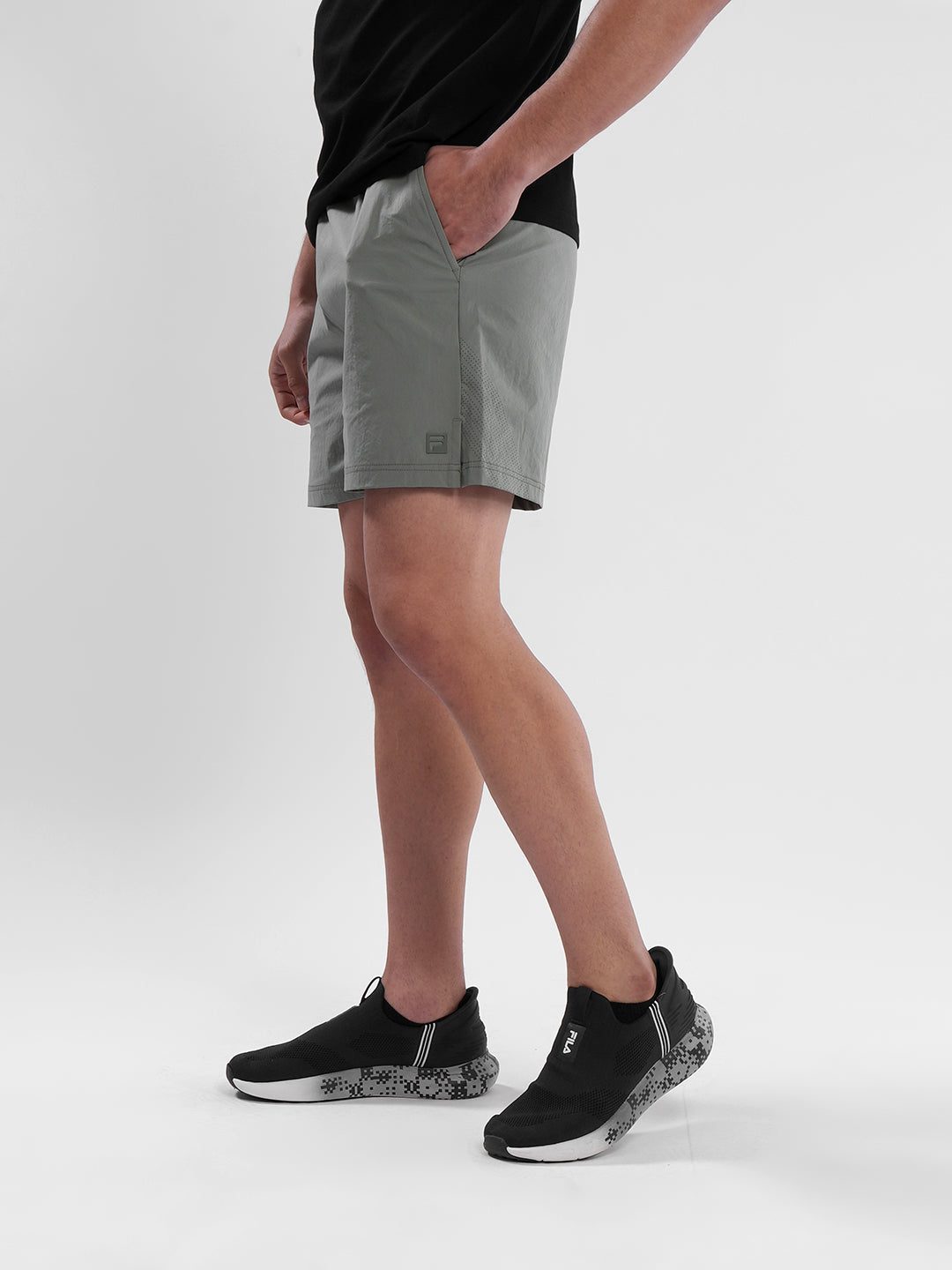 Fila Mens Quietgrey Cannor Shorts