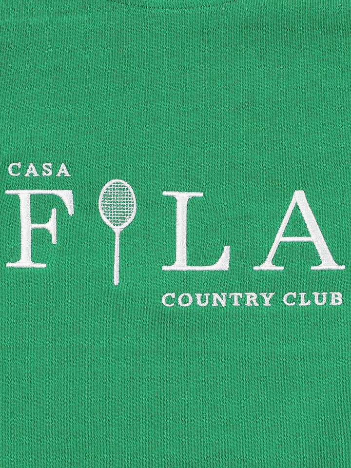 Fila Women Green Seles Crop Top